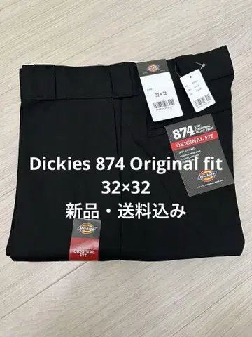 32 x 32 블랙 디키즈 874 워크 팬츠