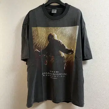 쇼생크 탈출 영화 빈티지 가공 티셔츠
