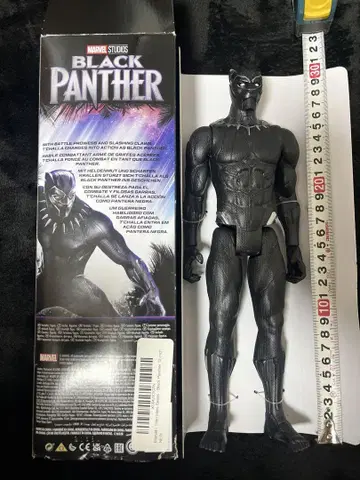미사용 해즈브로 블랙팬서 마블 레전드 피규어 30cm