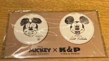 킹프리 King & Prince 디즈니 캔뱃지 세트 라이브 스케치