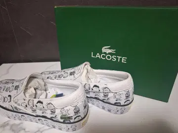 LACOSTE x peanuts 슬립온