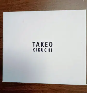 TAKEO KIKUCHI 다크 블루 접이식 지갑