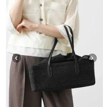 Gready Brilliant 아바카 스퀘어 토트백