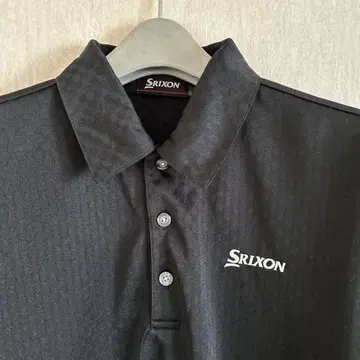 새상품급 SRIXON 골프 긴팔 셔츠 L 사이즈 속건성 블랙