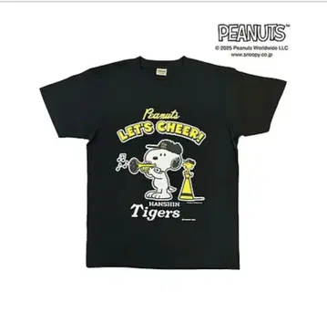 HANSIN Tigers x Peanuts 콜라보 티셔츠 2025 모델
