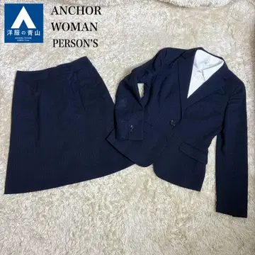 [] 아오야마 양복 ANCHOR WOMAN 셋업 네이비 S