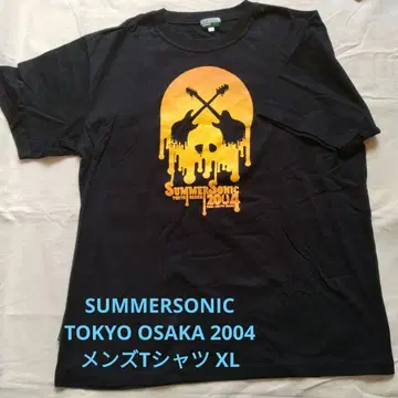 SUMMERSONIC TOKYO OSAKA 2004 남성용 스태프 T셔츠