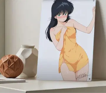 가격 인하 중 변덕쟁이 오렌지 로드 아유카와 마도카 벽걸이 플레이트