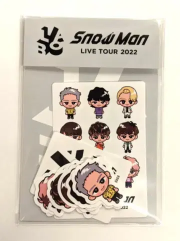 SnowMan 22년 Labo. 스티커 세트