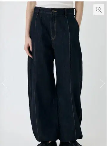 moussy PIN TUCK COCOON STRAIGHT