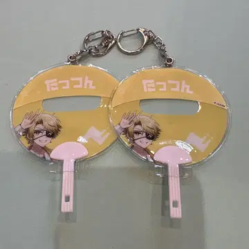 컬러풀피치 타워 한정 탓층 씨 캔뱃지 케이스 탓층