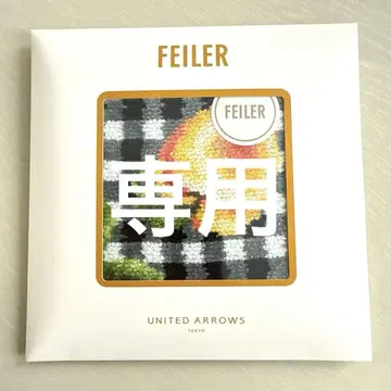 페일러 유나이티드 애로우즈 별주 피치 손수건 미개봉 새상품