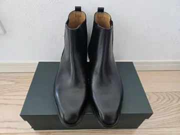 미사용품 Baudoin & Lange 사이드 고어 부츠 41