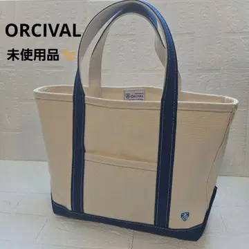 [레어/미사용품] ORCIVAL 토트백 꿀벌 와펜