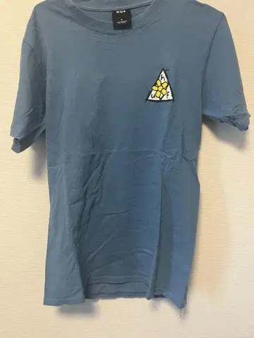 HUF 꽃무늬 티셔츠 파랑