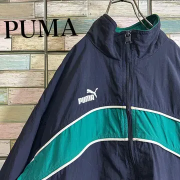 PUMA 푸마 나일론 자켓 자수 로고