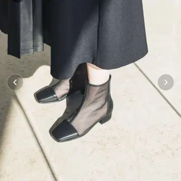 유나이티드 도쿄 시스루 부츠 블랙 23.5cm