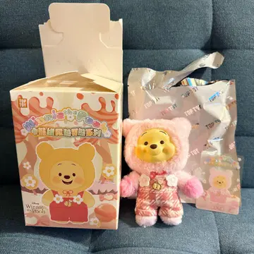 [정품] TOPTOY 푸우 봉제 인형 키링