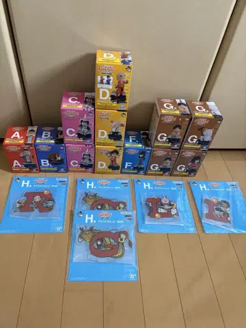 제일복권 드래곤볼 ASSEMBLE COLLECTION 묶음 판매