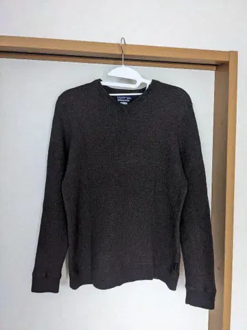 patagonia V넥 니트 스웨터 XL 다크 브라운