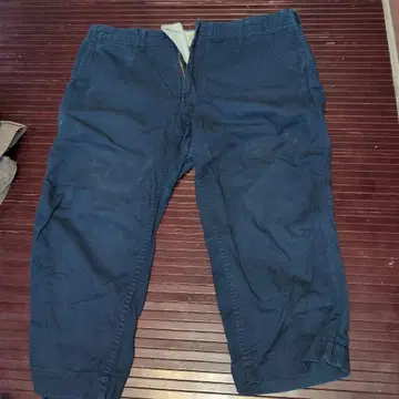 Baracuta 크롭 팬츠 40 네이비