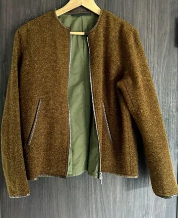 TOMORROWLAND Harris Tweed 노카라 자켓