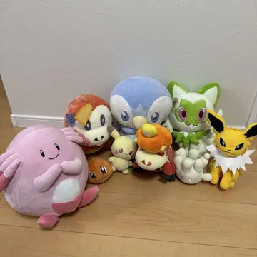 포켓몬 봉제 인형 9개 세트