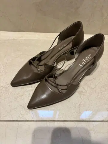 펌프스 브라운 24cm Le Talon