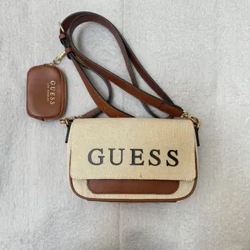 [GUESS] 숄더백 베이지/브라운 가격 인하 협상 가능