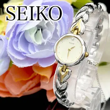 작동 손목시계 SEIKO 세이코 1P 다이아 라운드 새상품 배터리 J20
