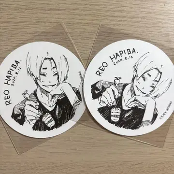 미카게 레오 이세탄 콜라보 코스터 2매