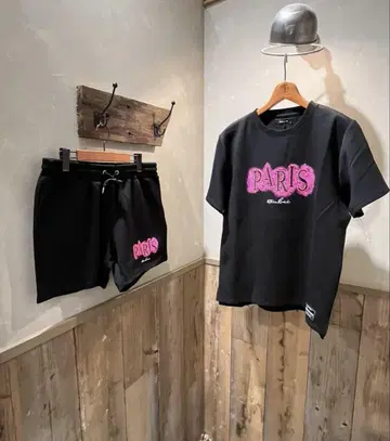 PARIS 로고 캐주얼 세트 M 사이즈