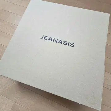 JEANASIS 블랙 레이스업 부츠 L