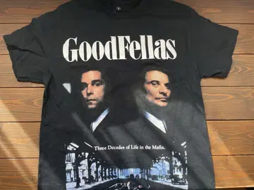 GoodFellas: The Movie 티셔츠 S 사이즈 블랙