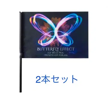 2개 FANTASTICS BUTTERFLY EFFECT 플래그
