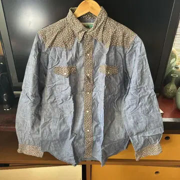 80년대 구제 의류! THRIFTY SHOP DENIM CHIC 긴팔