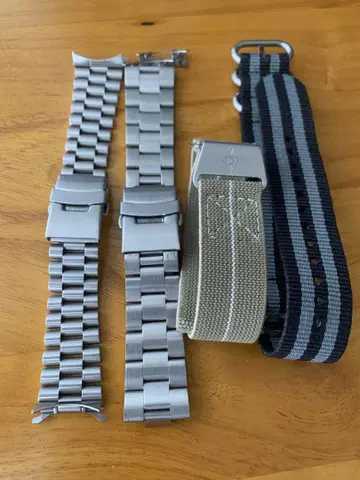22mm 시계 밴드 세트
