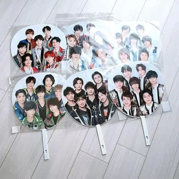 Kis-My-Ft2 공식 부채 6매 세트