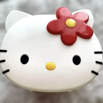 [ 새상품급 ] 헬로키티 얼굴형 수납 박스