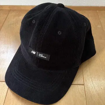new balance 뉴발란스 코듀로이 골프 캡 블랙