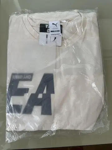 PUMA WIND AND SEA 긴팔 티셔츠 크림
