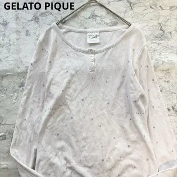 [ GELATO PIQUE ] 젤라또피케 리틀스타 패턴 원피스 퍼플