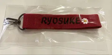 야마다 료스케 RYOSUKE 자수 빨간 스트랩