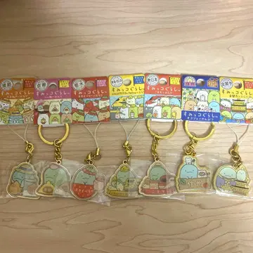 스미코구라시 지역 한정 키링 여행 토카게 7개 세트