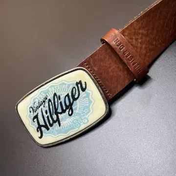 Hilfiger Denim 빈티지 가죽 벨트