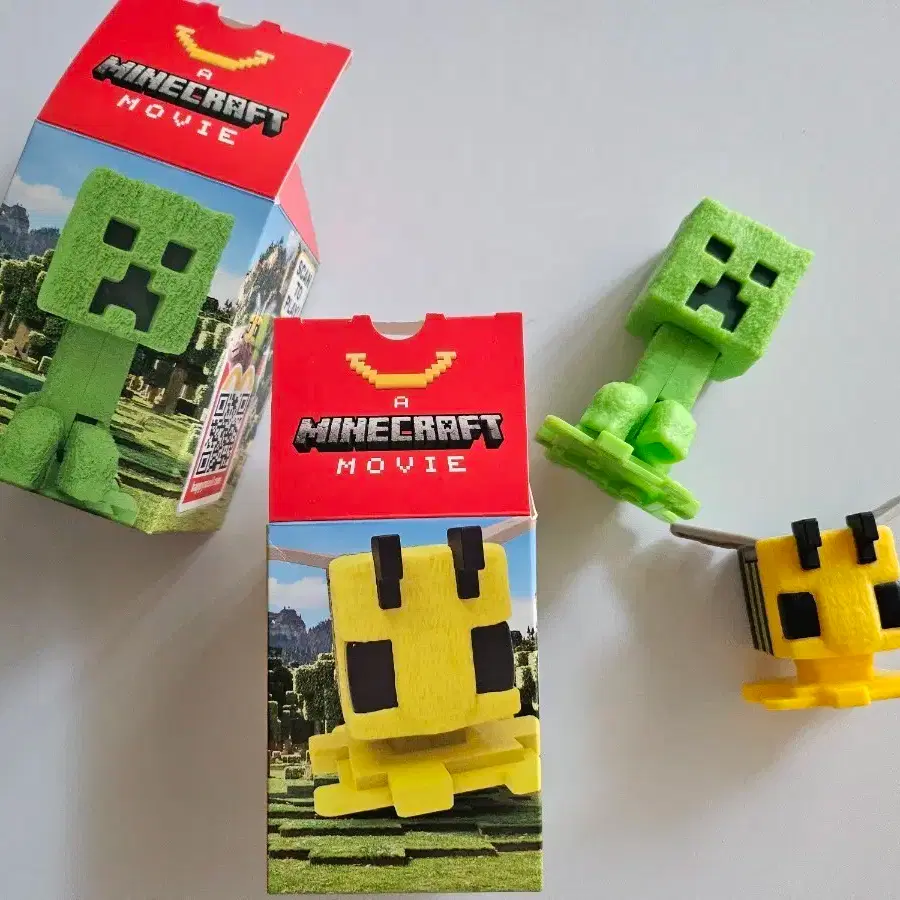 Good condition) Minecraft Movie McDonald's Happy Meal Figure