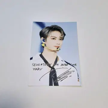 SEVENTEEN 준 L판 로손 프린트