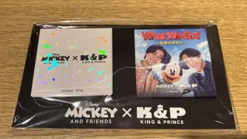 킹프리 King & Prince 디즈니 캔뱃지 세트 TSUTAYA
