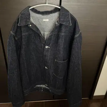 코모리 denim 자켓