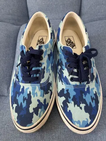 Vans 에라 28cm 카모 무늬